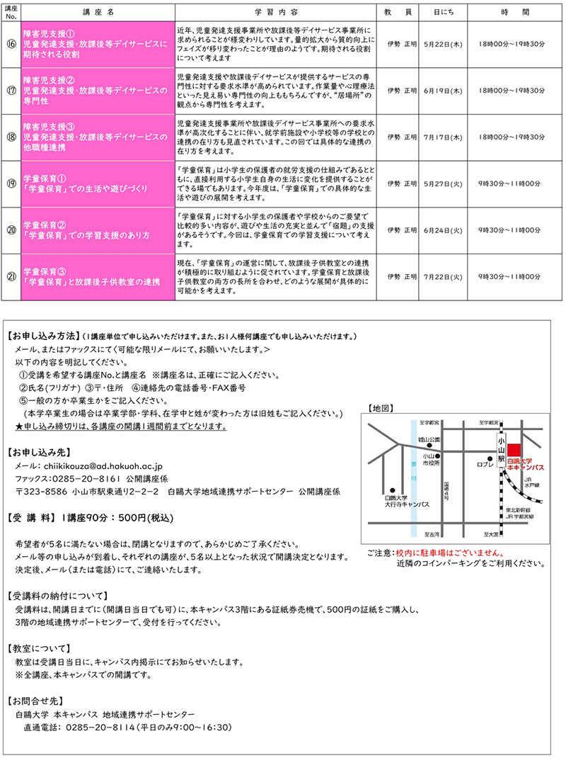 白鴎大学公開講座画像２
